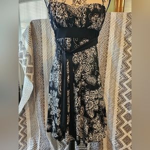 Black and white dress